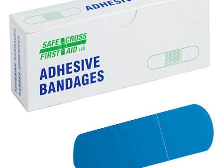 Plastic Detectable Bandages, 2.5 x 7.6 cm, 12 Box Online