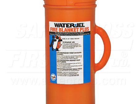 Water-Jel, Burn Wrap Extinguisher In Canister, 152.4 x 182.9 cm  (60``x 72``) Supply