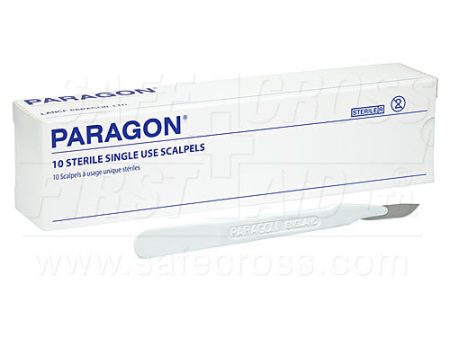 Scalpel w Handle & Blade, #10, Sterile, 10 Box on Sale