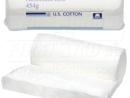 Absorbent Cotton Roll, 454 g Supply