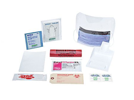 Biohazard Clean-Up Spill Kit, Deluxe Fashion