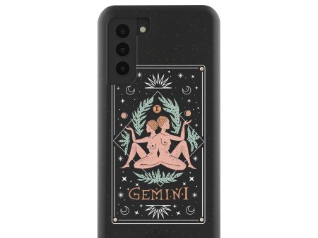 Black Gemini Samsung Galaxy S21 Case Online Hot Sale