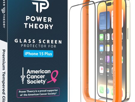 iPhone 15 Plus Tempered Glass Screen Protector and Easy Install Kit [2-Pack] Fashion