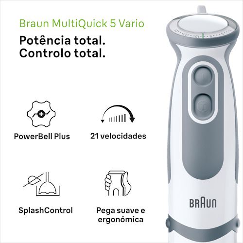 Varinha Mágica Braun Multiquick 5 Vario MQ5200WH For Cheap