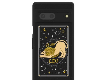 Black Leo Google Pixel 7 Case Online