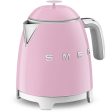 Mini Chaleira Elétrica Smeg Anni 50 KLF05PKEU - Rosa Discount