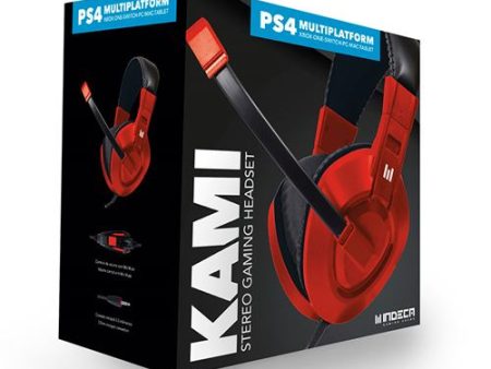 Headset Gaming Kami Vermelho PS4 For Cheap