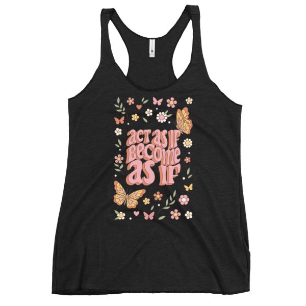 Act as if Maxim Women s Racerback Tank Sale