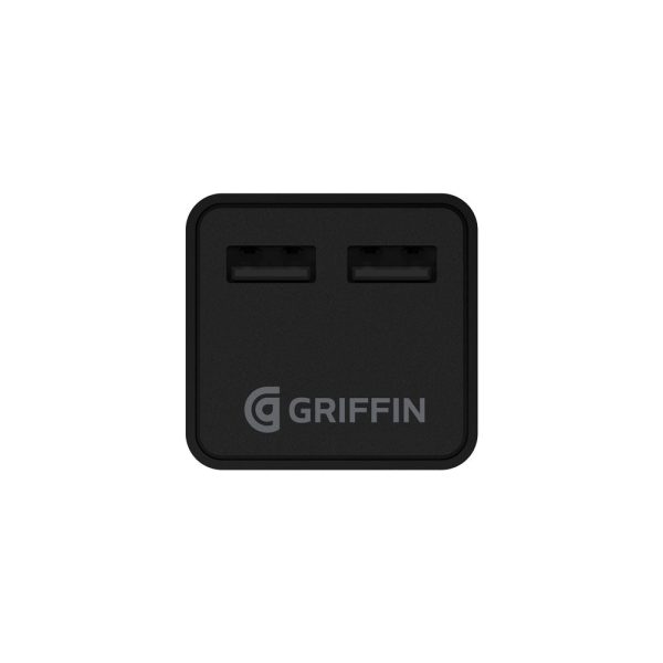 Griffin PowerBlock Dual Universal USB-A Wall Charger on Sale