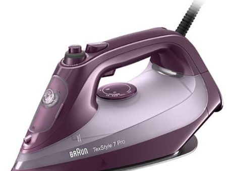 Ferro a Vapor Braun TexStyle 7 Pro SI7181VI - Violeta Online