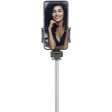 Selfie Stick Cellularline Freedom Tripé Bluetooth Fashion