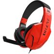 Auscultadores Gaming Indeca Fuyin 2 - Vermelho on Sale