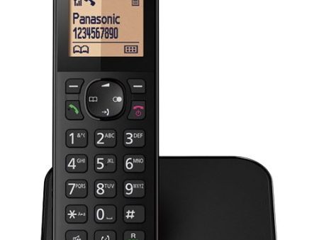 Telefone sem Fios Panasonic DECT KX-TGC410SPB Preto Online Sale