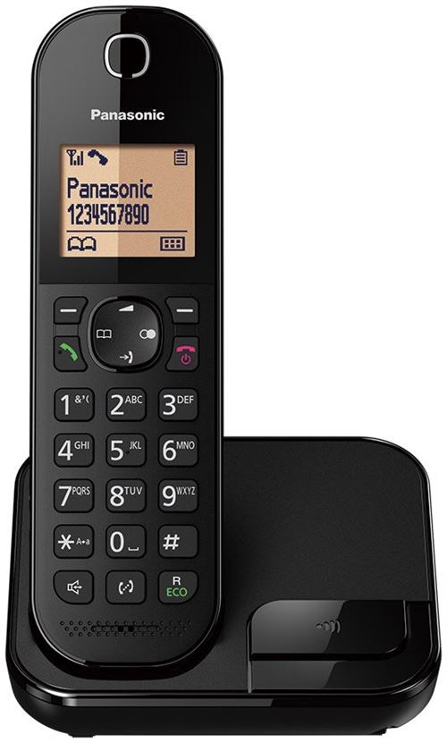 Telefone sem Fios Panasonic DECT KX-TGC410SPB Preto Online Sale