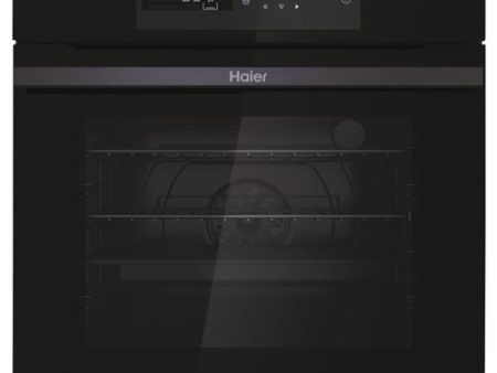 Forno Elétrico Haier I-Message Series 4 HWO60SM5B9BH | Pirolítico | 70 L | 59.5 cm | A+ | Preto For Discount