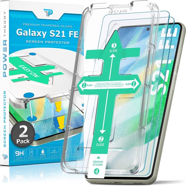 Samsung Galaxy S21 FE 5G Tempered Glass Screen Protector [2-Pack] Sale