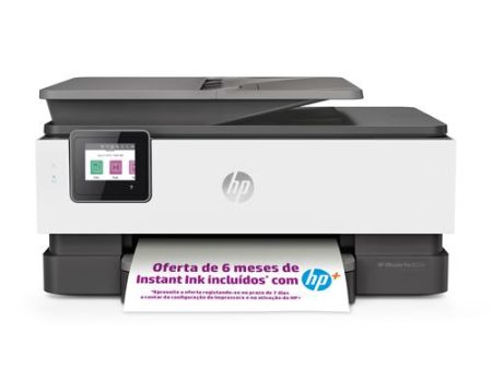 Impressora HP Officejet Pro 8022E  - HP+ | USB - Wi-Fi - Ecrã tátil - Instant Ink - 229W7B For Sale