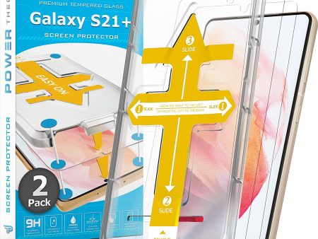 Samsung Galaxy S21 Plus 5G Tempered Glass Screen Protector [2-Pack] For Discount