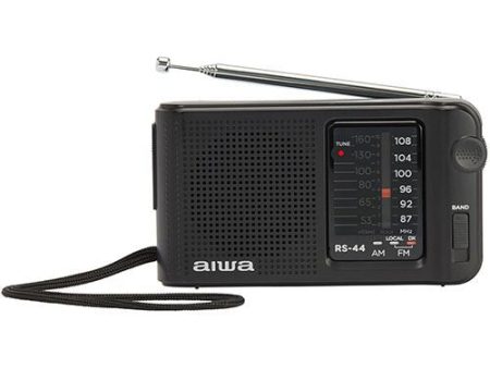 Rádio de Bolso Aiwa Porta RS-44 - Preto Discount