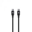 Premium USB-C Charge Sync Cable, 3-ft (.9-m), Black Online now