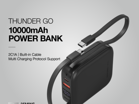 Thunder Go 10000mah Power Bank Hot on Sale