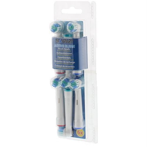 Recarga Escova de Dentes Scanpart 6x Oral-B Active Clean Online Sale