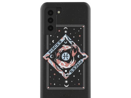 Black Pisces Samsung Galaxy S21 Case For Discount