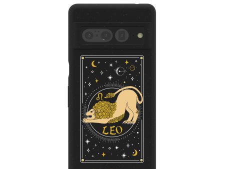 Black Leo Google Pixel 7 Pro Case For Sale