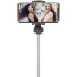 Selfie Stick Cellularline Freedom Tripé Bluetooth Fashion