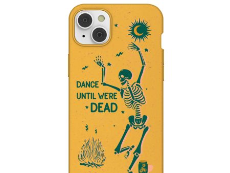 Honey Dancing Skeleton iPhone 14 Plus Case with MagSafe Module Discount