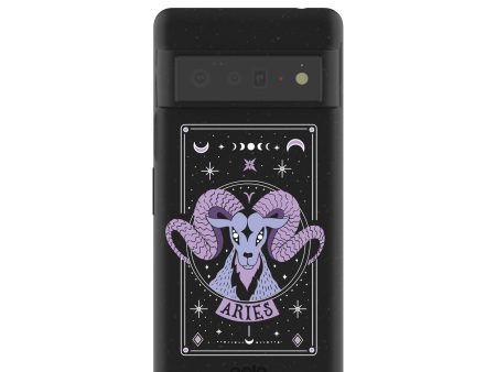 Black Aries Google Pixel 6 Pro Case For Sale