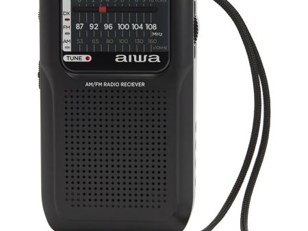 Rádio Portátil de Bolso Aiwa RS-33 Preto Cheap