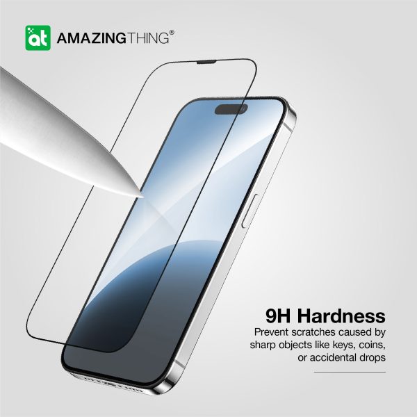 Titan Full Tempered Glass Screen Protector | iPhone 15 Pro Online now