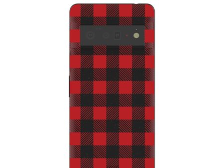 Black Flannel Google Pixel 6 Pro Case For Sale