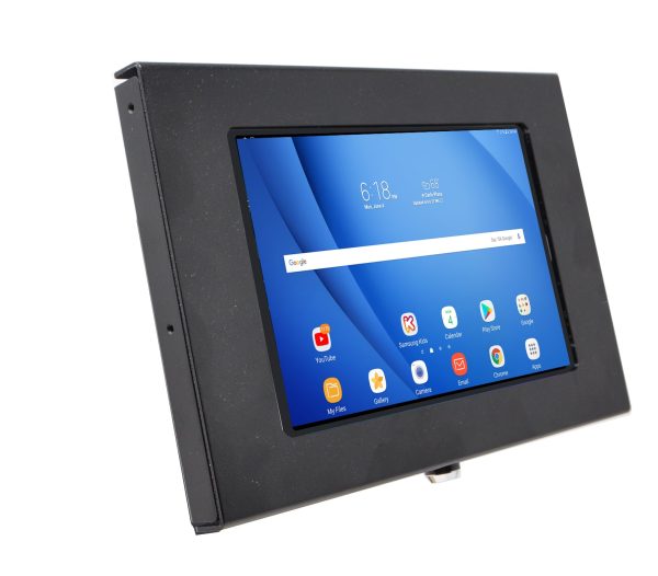 8  Metal Samsung Galaxy TAB A E S S2 8  8.4  8.7  Lite Tablet Security Wall Mount Enclosure VESA Ready Cheap