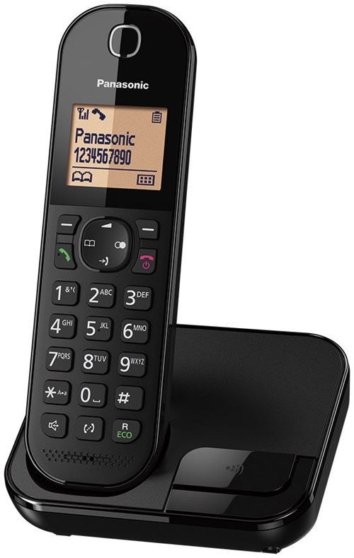 Telefone sem Fios Panasonic DECT KX-TGC410SPB Preto Online Sale