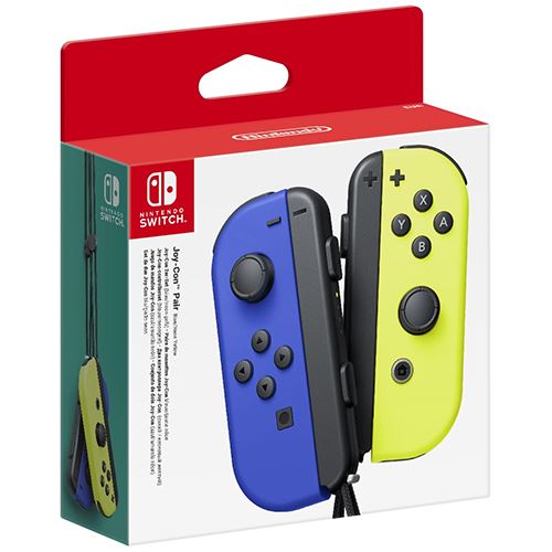 Comando Nintendo Switch Joy-Con Neon - Blue | Yellow Neon For Discount