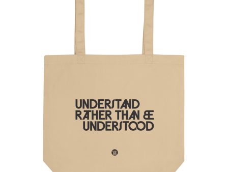 Understand Rather Than be Understood Maxim Eco Tote Bag Online Hot Sale