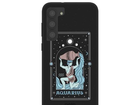 Black Aquarius Samsung Galaxy S23+(Plus) Case Cheap