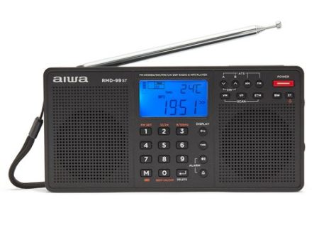 Rádio Portátil Aiwa RMD-99ST - Preto Supply