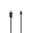 Cabo de Dados Hama USB-A   USB-C 3m Preto (200653) on Sale