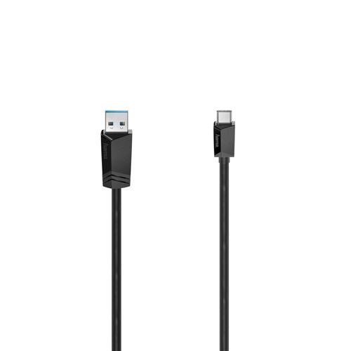 Cabo de Dados Hama USB-A   USB-C 3m Preto (200653) on Sale