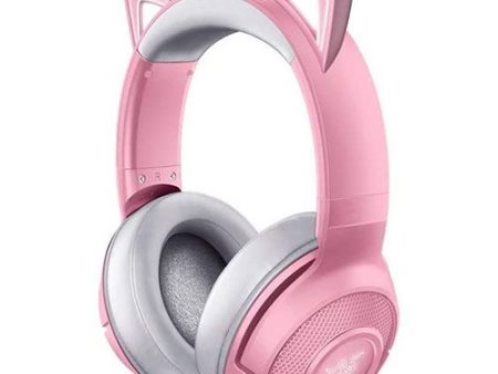 Auscultadores Gaming Bluetooth Razer Kraken - Kitty Edition - Quartz For Sale