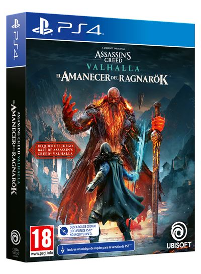 Assassin s Creed Valhalla: Dawn of Ragnarök (Código de Descarga) - PS4 on Sale