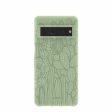 Sage Green Cacti Google Pixel 7 Pro Case For Discount