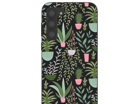 Black Indoor Garden Samsung Galaxy S23+(Plus) Case Discount