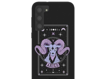 Black Aries Samsung Galaxy S23+(Plus) Case For Cheap