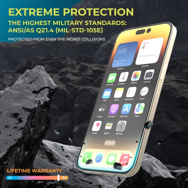 iPhone 16 Pro Max Screen Protector Shatterproof Tempered Glass Discount