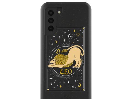 Black Leo Samsung Galaxy S21 Case on Sale