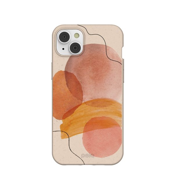 Seashell Expression iPhone 14 Plus Case with MagSafe Module Fashion